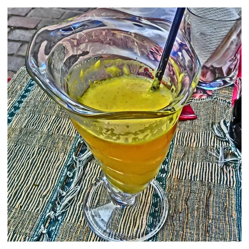 Jugo en polvo sobre x30